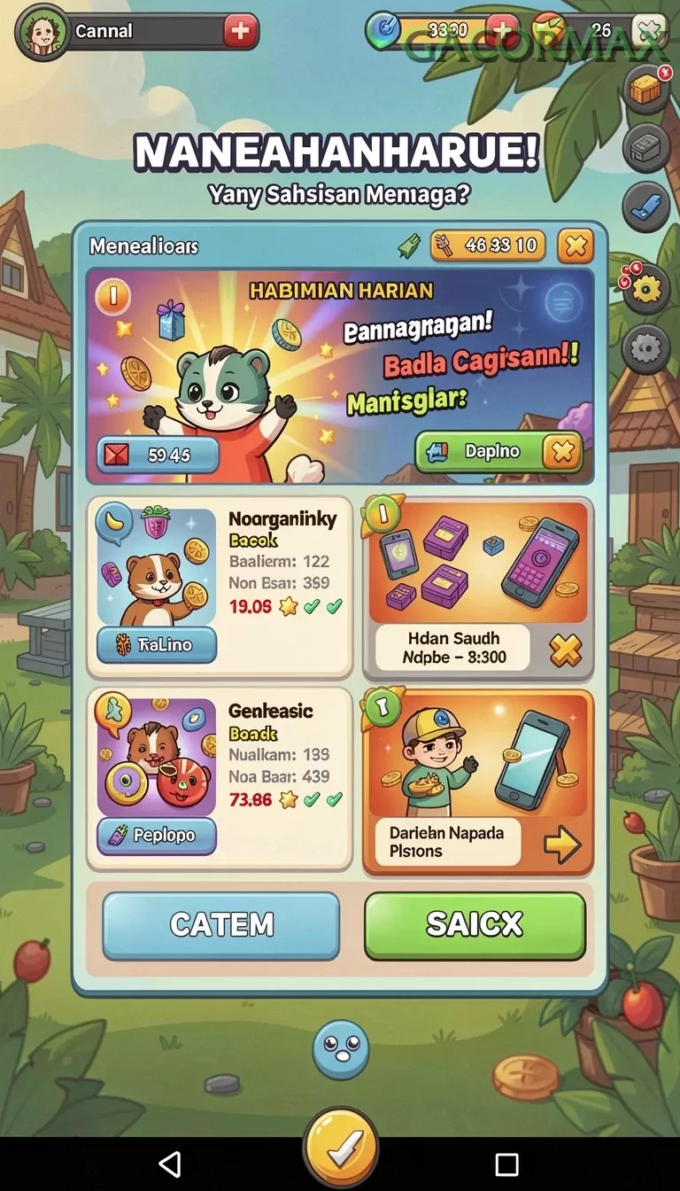 Cuplikan layar VEGAS338 — menu navigasi