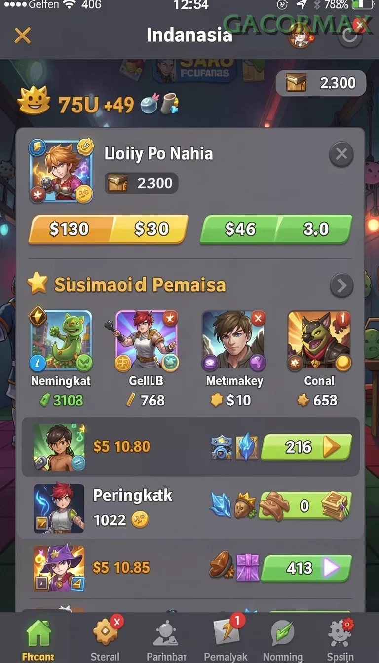 Cuplikan layar IDCASH88 — halaman utama